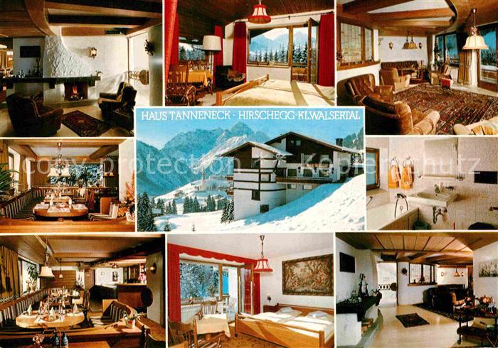 Hirschegg Kleinwalsertal Vorarlberg Haus Tanneneck Hotel Restaurant Alpen