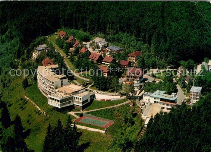 Bad Wildbad Sommerberg Staatsbad Fliegeraufnahme