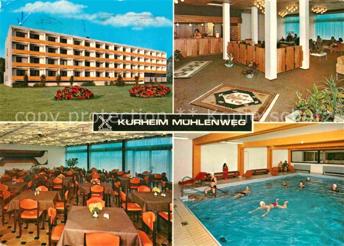 Bad Westernkotten Diaet Kurheim Muehlenweg Restaurant Hallenbad