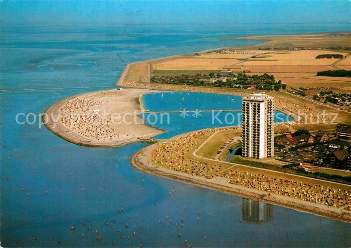 Buesum Nordseebad Fliegeraufnahme