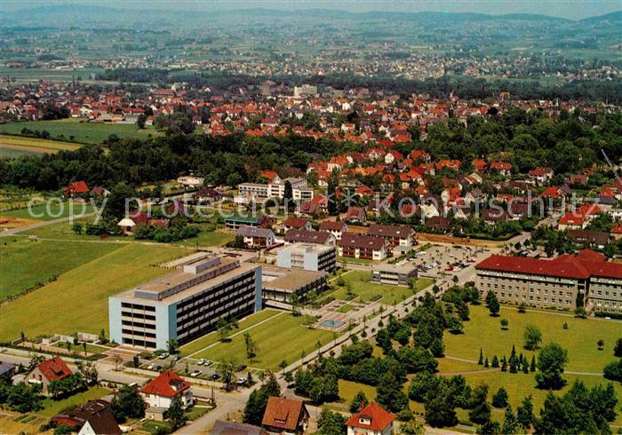 Bad Oeynhausen Diabetes Klinik Krankenhaus Werste Wiehengebirge Fliegeraufnahme
