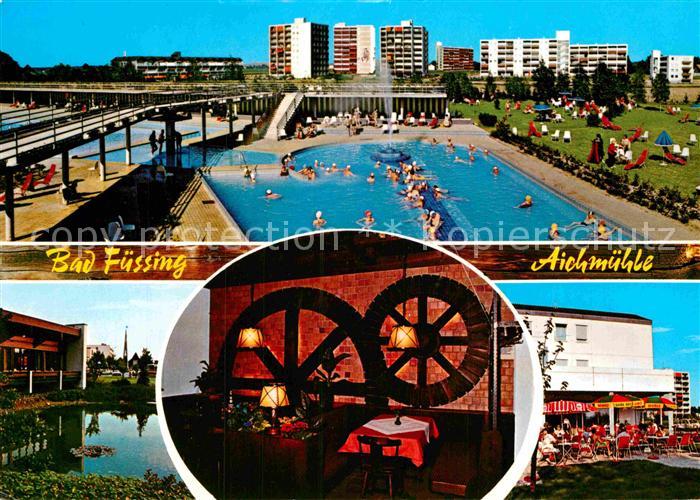 Bad Fuessing Thermalbad Restaurant Cafe Aichmuehle am Johannesbad