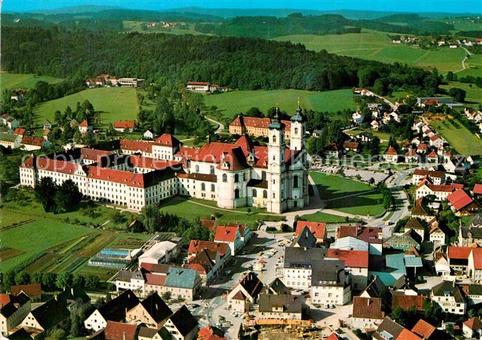 Ottobeuren mit Basilika Fliegeraufnahme