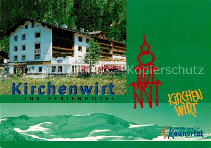 Feichten Kaunertal Hotel Restaurant Kirchenwirt