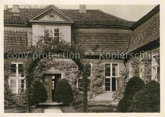 Wolfenbuettel Hof des Lessinghauses 18. Jhdt.