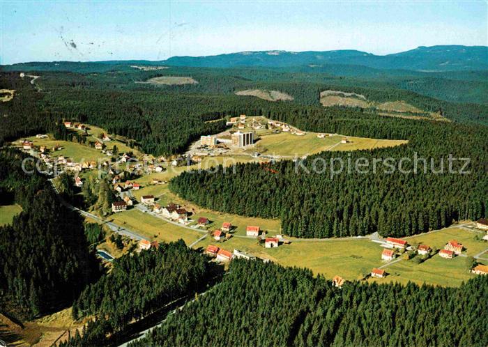 Kniebis Freudenstadt Hoehenluftkurort Wintersportplatz im Schwarzwald Fliegerauf