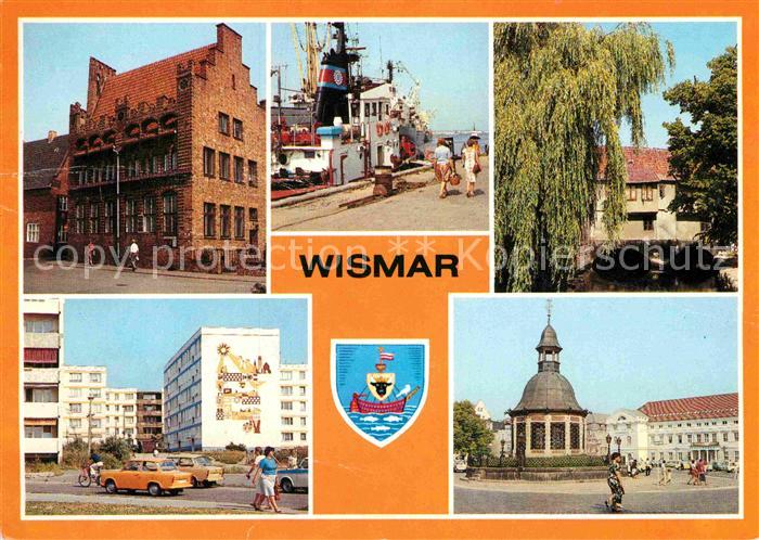 Wismar Mecklenburg Archidiakonat Hafen Gewoelbe Runde Grube Neubaugebiet Kagenma