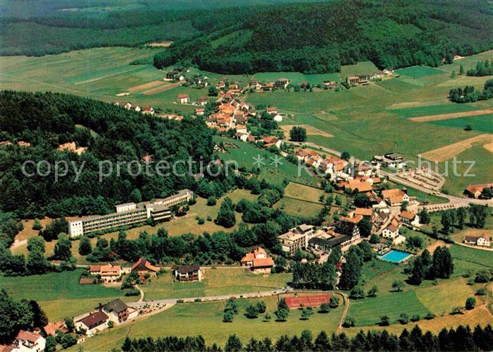 Grasellenbach Kneipp und Luftkurort im Odenwald Fliegeraufnahme