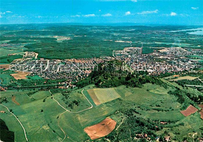 Singen Hohentwiel Bodensee Fliegeraufnahme