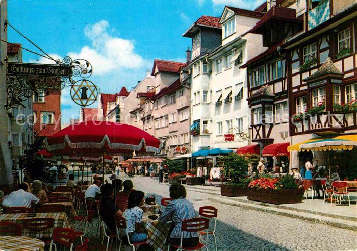 Lindau Bodensee Hauptstrasse Fussgaengerzone