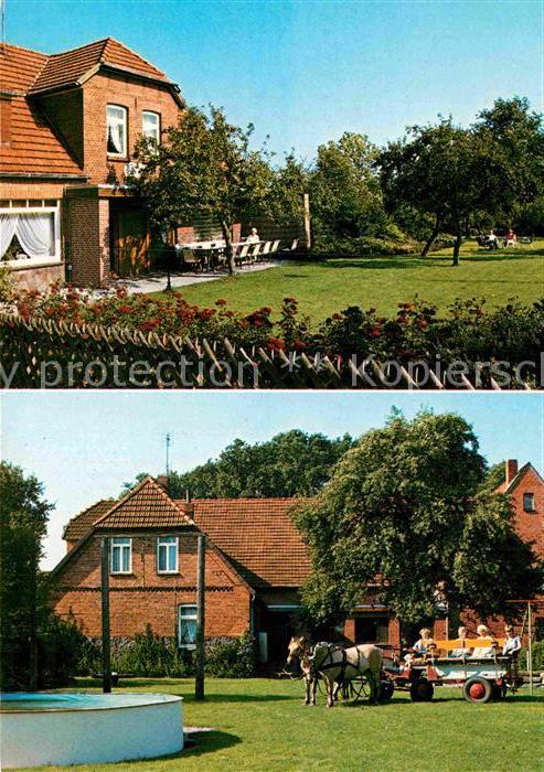 Rotenburg Wuemme Bamans Ponyhof Ponywagen