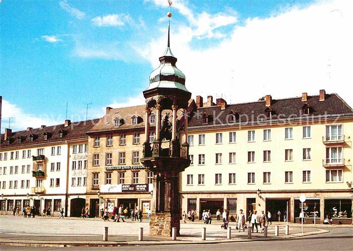MAGDEBURG CITY Alter Markt mit Reiter