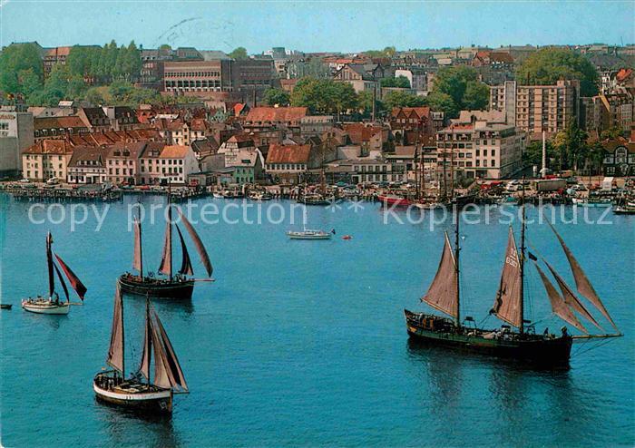 Flensburg Fliegeraufnahme Windjammerparade