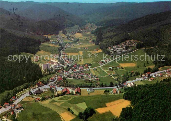 Obertal Baiersbronn Fliegeraufnahme