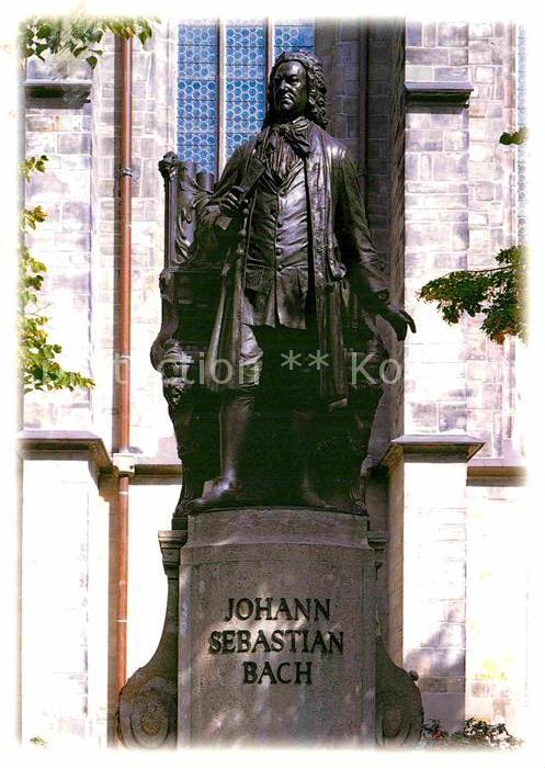 LEIPZIG Sachsen Johann Sebastian Bach Denkmal