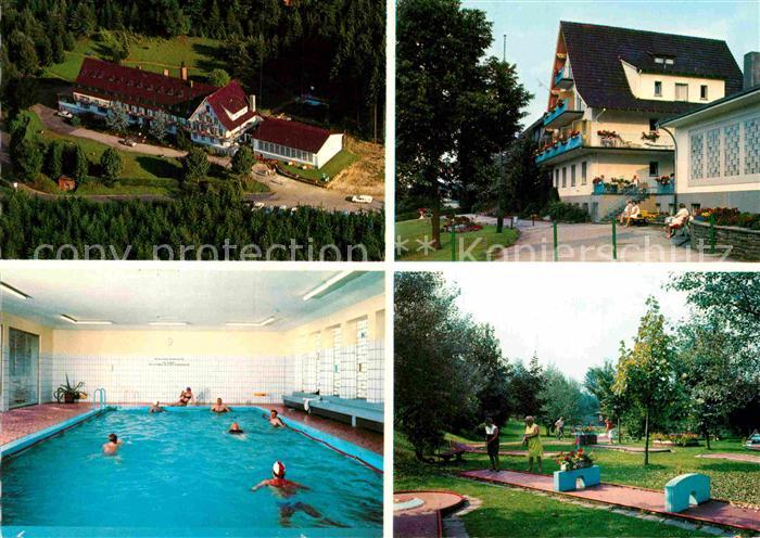 Bad Muenstereifel Fliegeraufnahme Kurhaus Josefsheim Schwimmbad Minigolf
