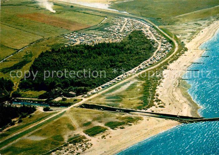 Wendtorf Fliegeraufnahme Campingplatz am Strand