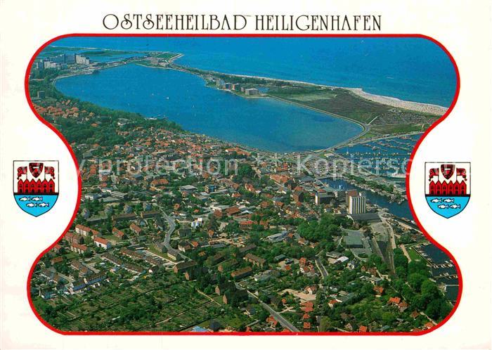 Heiligenhafen Ostseebad Fliegeraufnahme mit Strand