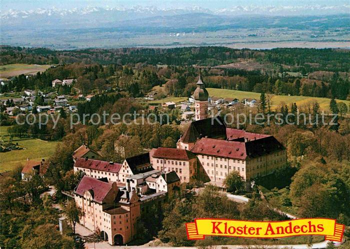 Kloster Andechs Fliegeraufnahme