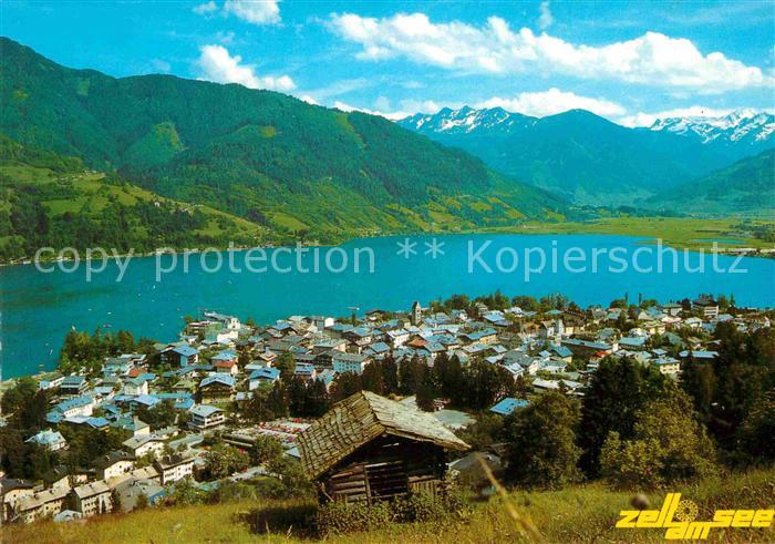 Zell See mit See und Hohe Tauern