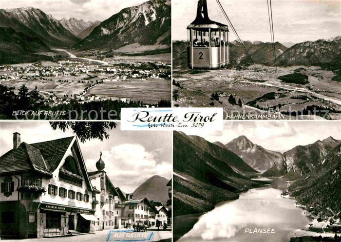 Reutte Tirol Hahnenklammbahn Plansee