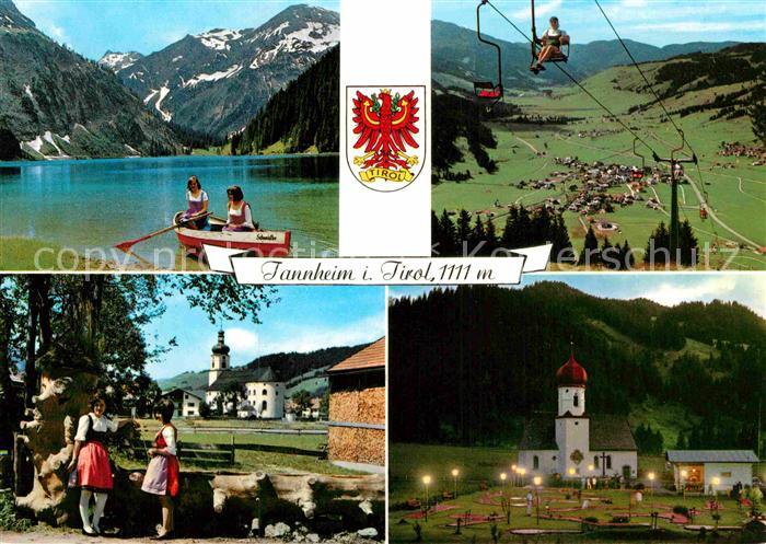 Tannheim Tirol Sessellift Seepartie Tracht