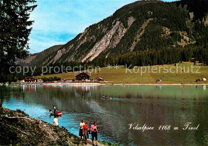 Vilsalpsee Tannheimertal Seepartei