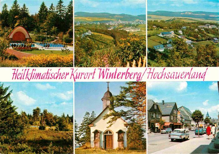 Winterberg Hochsauerland Fliegeraufnahme Konzertplatz Kirche