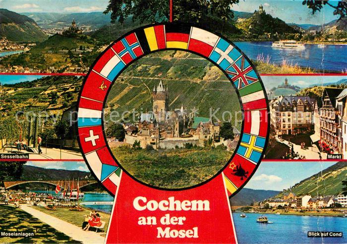 Cochem Mosel Markt Cond Moselanlage Sesselbahn