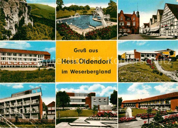 Hessisch Oldendorf Fachwerk Freibad Weserbergland