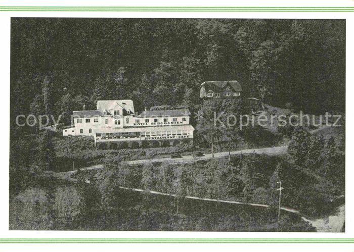 Gladenbach Lahn Hessen Waldhotel Berggarten Fliegeraufnahme