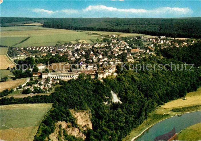 Fuerstenberg Weser Fliegeraufnahme