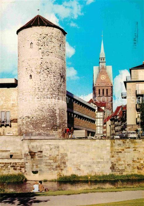 HANNOVER  CITY Beginenturm und Marktkirche