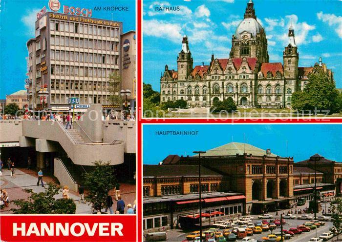 HANNOVER  CITY Rathaus Am Kroepcke Hauptbahnhof