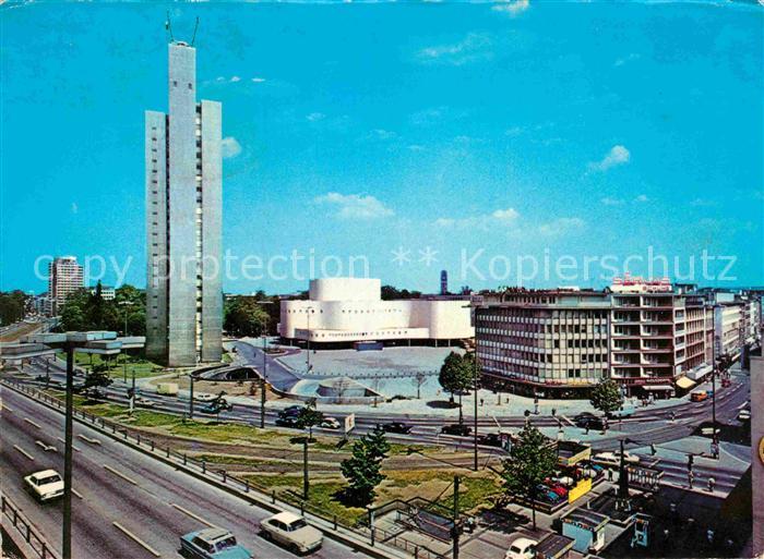 DuessELDORF  CITY Schauspielhaud Thysssen-Hochhaus
