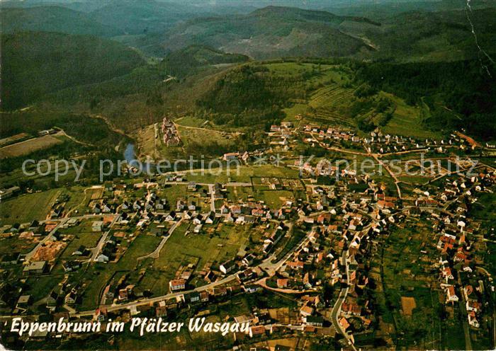 Eppenbrunn Fliegeraufnahme im Pfaelzer Wasgau