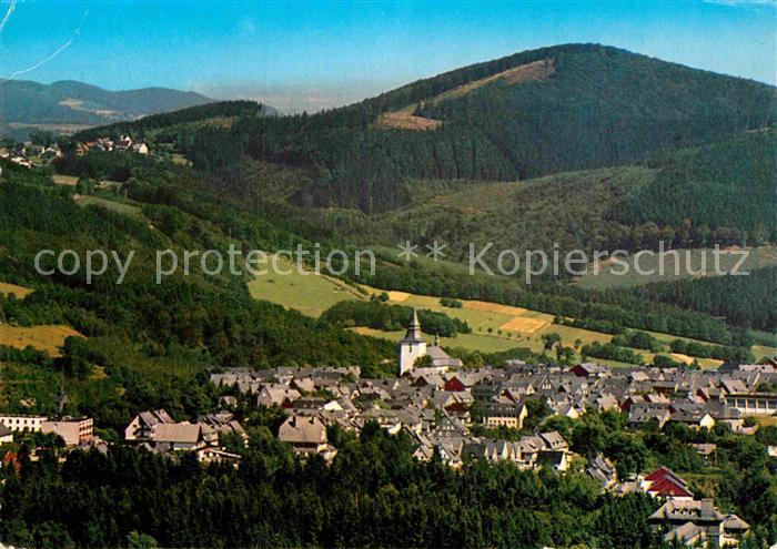 Winterberg Hochsauerland Fliegeraufnahme