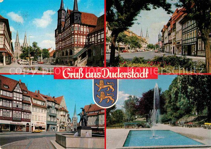 Duderstadt Fachwerk Brunnen