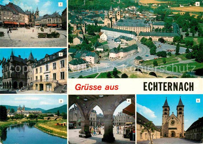 Echternach Place du Marché Hotel de Ville Arcades