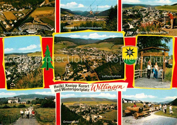 Willingen Sauerland Sauerland-Sterm Ettelsberg Schwebebahn Wassertretbecken
