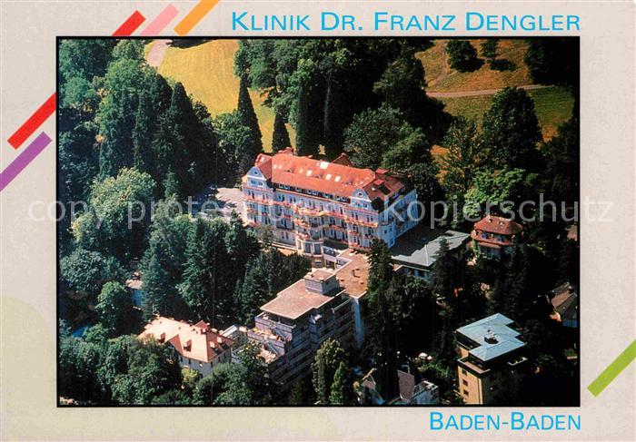 Baden-Baden Fliegeraufnahme Klinik Dr. Franz Dengler