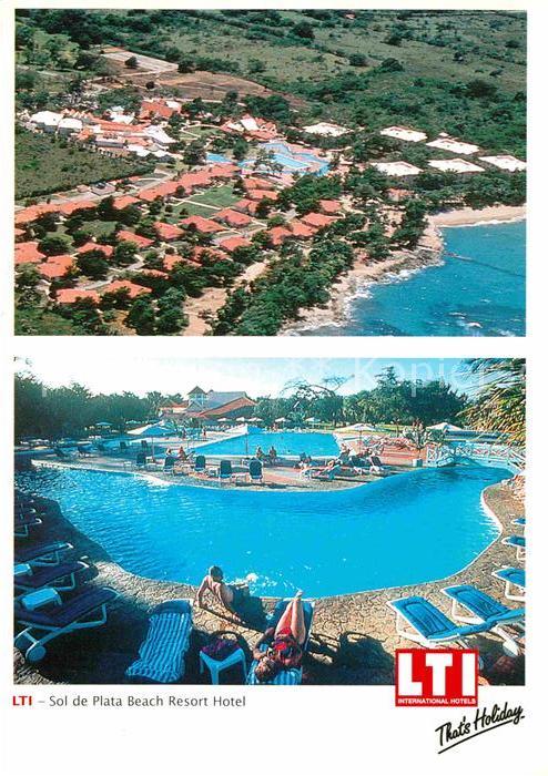 Dominikanische Republik Fliegeraufnahme Hotel Sol de Plata Beach Resort Hotel
