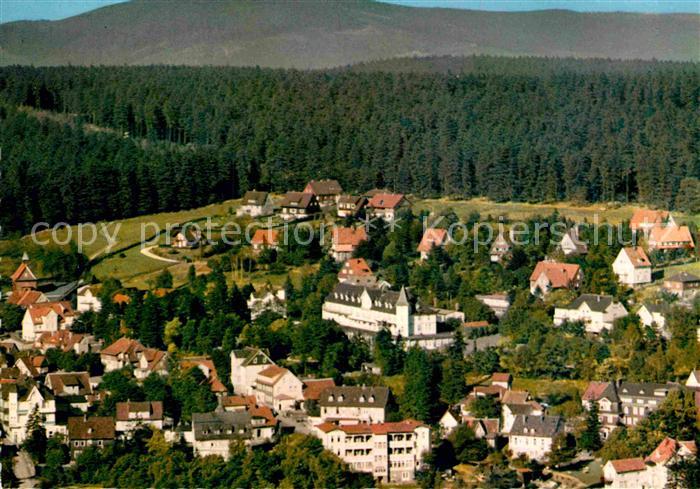 Hahnenklee-Bockswiese Harz Fliegeraufnahme
