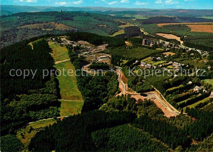 Winterberg Hochsauerland Fliegeraufnahme Bobbahn