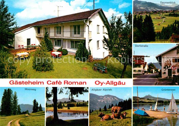 Oy Bad Mittelberg Oberallgaeu Bayern Gaesteheim Cafe Roman