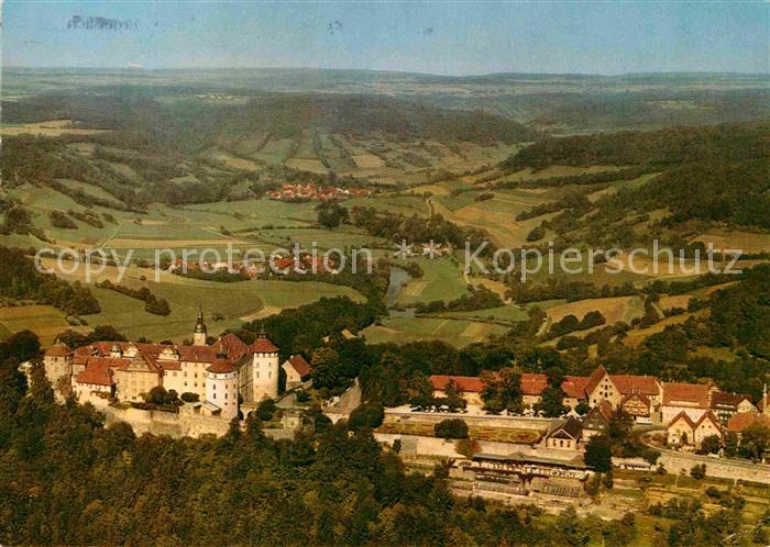 Langenburg Wuerttemberg Fliegeraufnahme