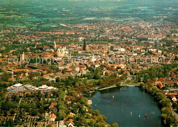 Muenster Westfalen Fliegeraufnahme