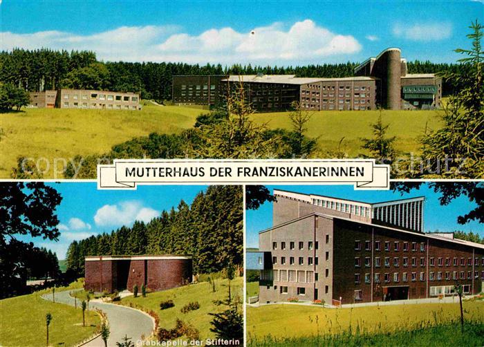 Olpe Biggesee Mutterhaus der Franziskanerinnen Grabkapelle