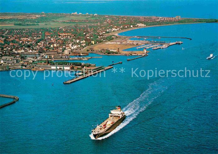 Cuxhaven Duhnen Nordseebad Fliegeraufnahme