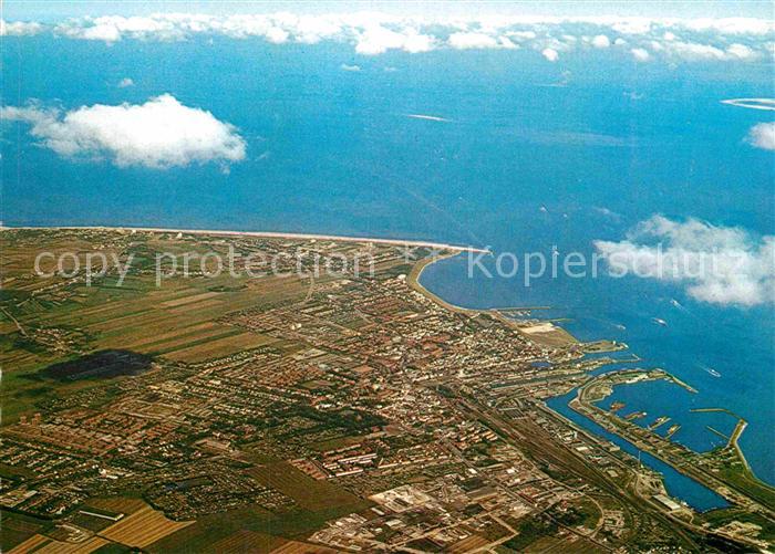 Cuxhaven Duhnen Nordseebad Fliegeraufnahme